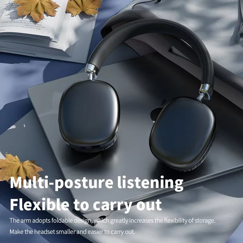 2025 NEW Air Max Bluetooth Headphones Earphone over Ear Wireless Headsets Stereo Surround Gaming for Apple Iphone Xiaomi Phone