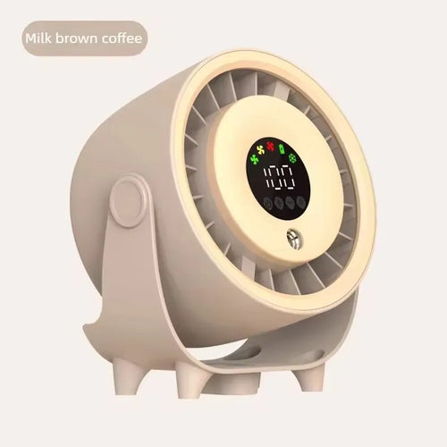 100 Speeds Mini USB Fan Desk Spray Fan Wall Mounted Cooling Fan Portable Misting Fan Small Table Fan for Kitchen Home Office
